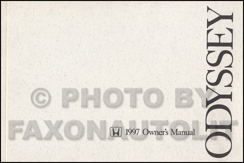 1997 honda odyssey owners - odyssey,