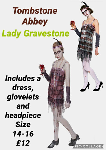 Tombstone abbey lady - abbey,
