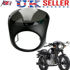 Black 7" Motorcycle Front