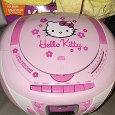 Hello Kitty Pink Boombox CD
