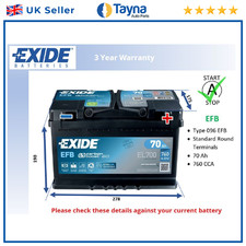 EFB Battery fits FERRARI