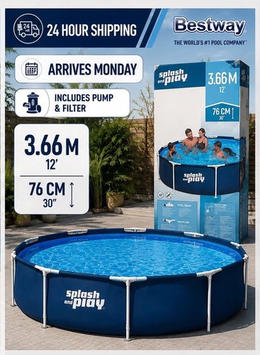 Bestway 12ft swimming pool - bestway,