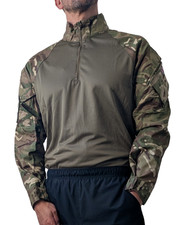 British UBACS Combat Shirt, Green MTP, Long Sleeve Under Armour, 180/110, Large
