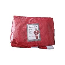 Santa Suit 9-14 Years Red Hat, Jacket, Belt And Trousers