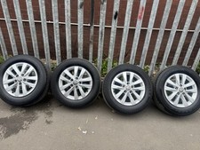 16” Volkswagen Genuine Transpoter Alloys & Tyres Set Of 4