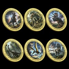 6-Piece Dinosaur Commemorative