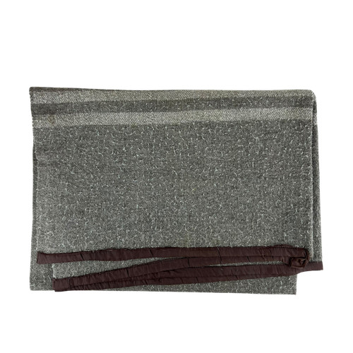 Romanian army blanket brown - blanket,