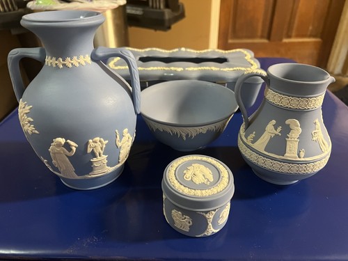 Piece jasperware light blue - jasperware,