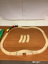 Brio Wooden Train Set In