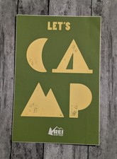 REI Co-op "Let's Camp" Sticker