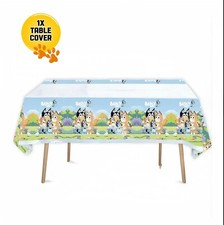 Bluey table cover birthday - bluey,