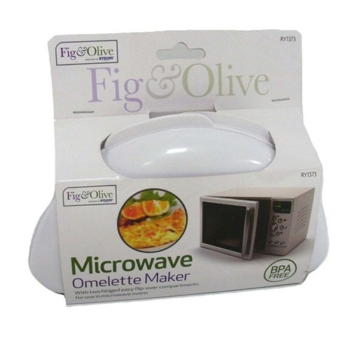 Fig olive microwave omelette - olive,