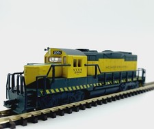 N Gauge Scale EMD Railroad Diesel Locomotive Train Engine Model 