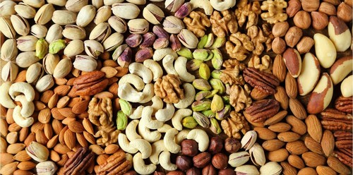 Almonds brazils cashews - brazils, pecans
