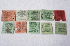 GWR Railway Train Half Ticket