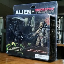 New NECA Alien VS Predator Exclusive 2-Pack PVC Action Figure, Free Shipping