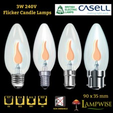 Flicker Flame Candle Bulb