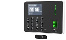 NG TECO W1 Clocking Machine with Display and Power Supply Used Good Condition UK