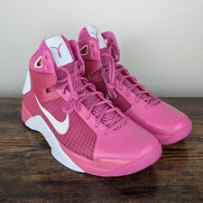 2008 NIKE ZOOM HYPERDUNK KAY YOW THINK PINK MENS SZ 11.5 PROMO PINKFIRE RARE