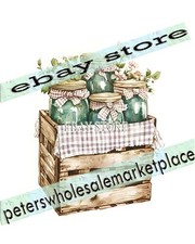 Metal Sign Wooden Crate With