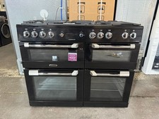 Leisure CS110F722K Cuisinemaster 110cm Dual Fuel Range Cooker 5 Burners Black