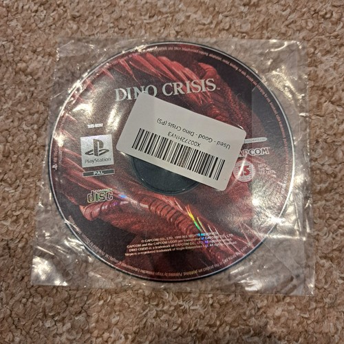 Capcom dino crisis playstation - dino,