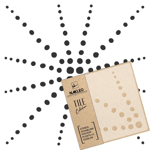 Reusable plastic tile stencil - plastic,