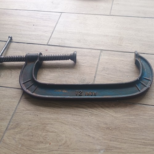Vintage record clamp large - clamp,