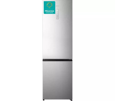 HISENSE RB440N4ACD 60/40 Fridge Freezer - Stainless Steel REFURB C