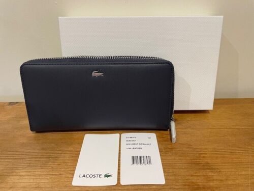 Lacoste navy large zipped - lacoste,
