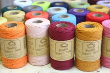 Everlasto Solid Colour Beautiful Bakers Twine 100m craft parcel cotton string