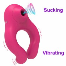Penis Cock Ring Clit Sucking