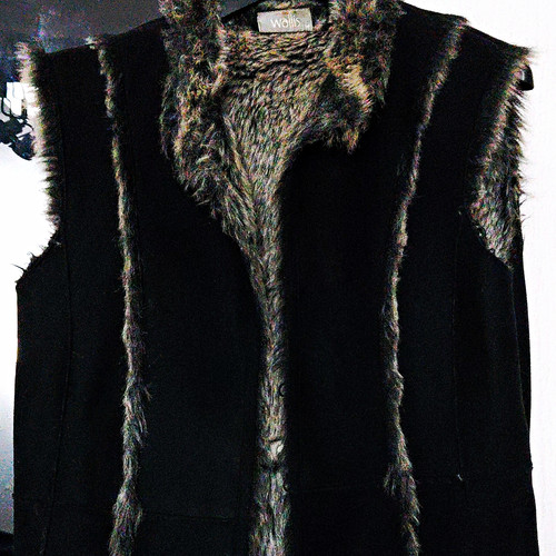 Wallis women black faux - wallis,