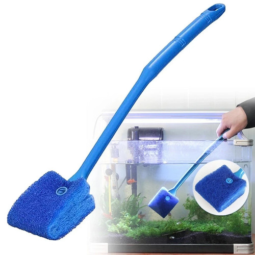 Fish tank long handle glass - long,