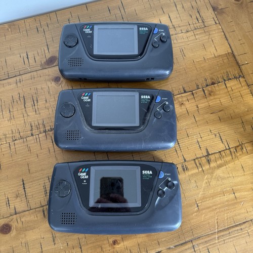 Sega game gear handheld - 3x,