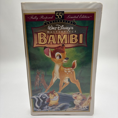 Disney bambi vhs 55th - bambi,