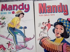 2x Vintage Mandy Girls'