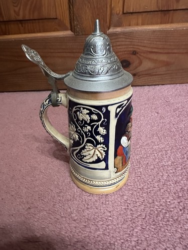 Vintage german stein with - vintage,