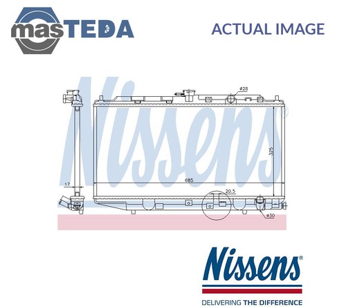 62276 engine cooling radiator - 62276,