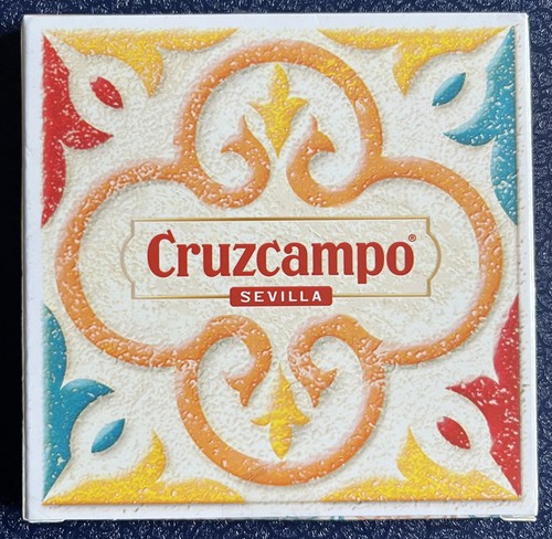 Cruzcampo ceramic coaster 2026 - cruzcampo,