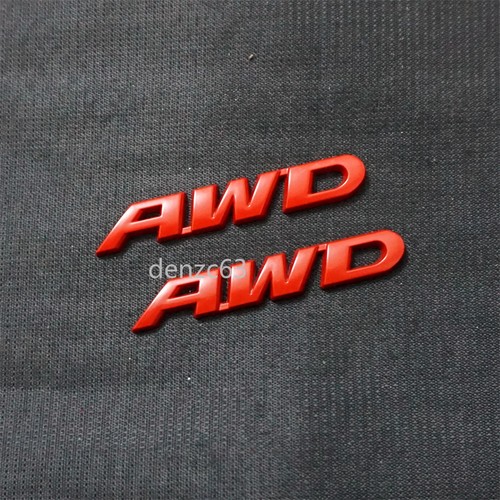 Matte red awd small - 2x,