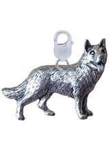 D2 German Shepherd Dog Pewter
