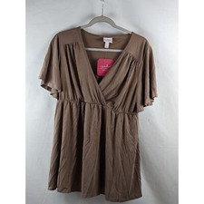 Maternity Wrap Top Knit