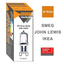 SMEG Genuine Oven Cooker Halogen Lamp Light Bulb 824610747 40W 40 Watt