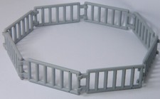 LEGO LADDER / FENCE LIGHT GRAY (pack of 8)  castle farm animal garden playmobil 