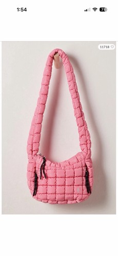 Free people quilted mini pink - people,
