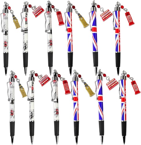 12x london souvenir pens - london,