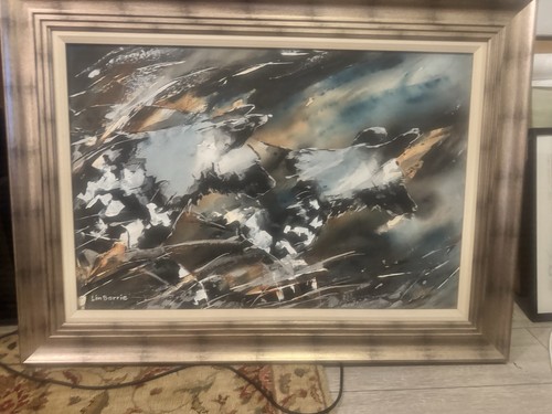 Lin barrie acrylic - acrylic, painting