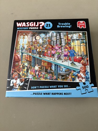 Trouble brewing wasgij - trouble, jigsaw