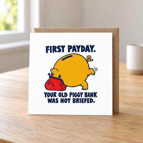 Funny first payday card - payday,